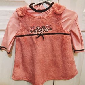 NWT Soft Dress with Long Sleeve body suit